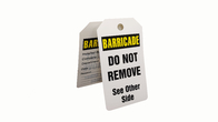 Custom Design Plastic Safety Tag for Your Customized Design