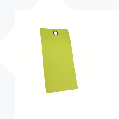 Colorful Printed Custom Plastic Safety Tags for Workplace Visibility
