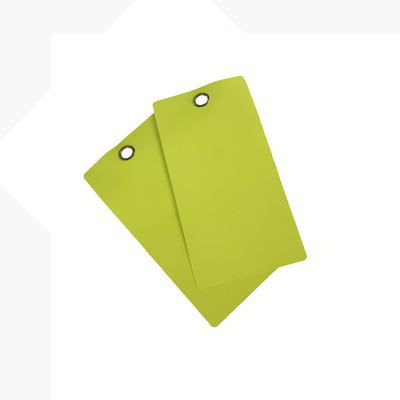 Colorful Printed Custom Plastic Safety Tags for Workplace Visibility
