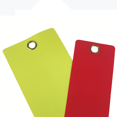 Colorful Printed Custom Plastic Safety Tags for Workplace Visibility