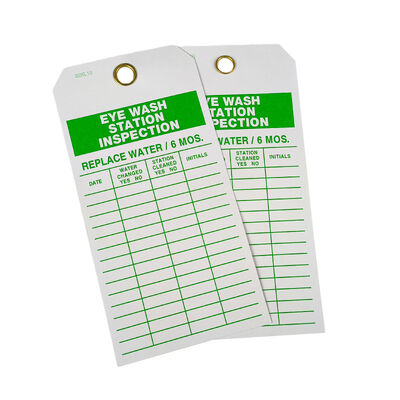 Customize Safety Inspection Record Tags  Fire Extinguisher Tag for Equipment Maintenance Scaffolds