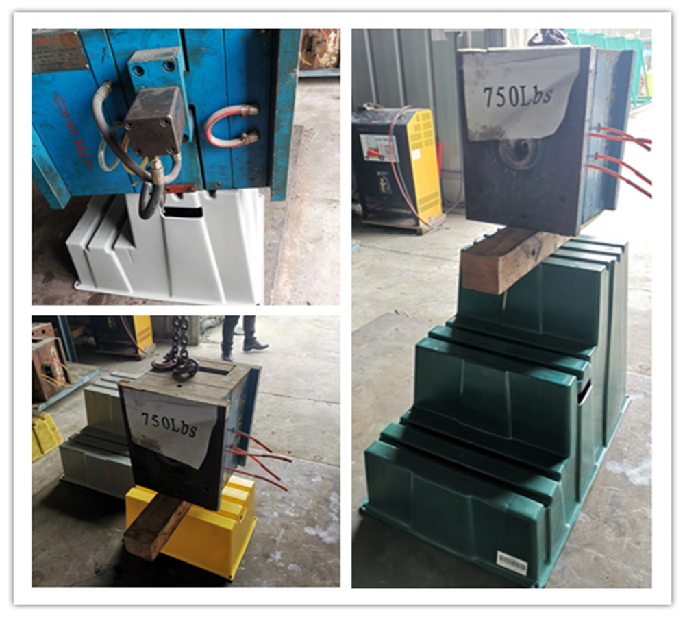 Supporto di plastica di punto di multi colore con capacità di carico 500lb 4