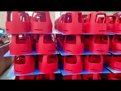 Scaffale a gradini rotondo a colori personalizzabili con ruote retrattili - Superficie antiscivolo