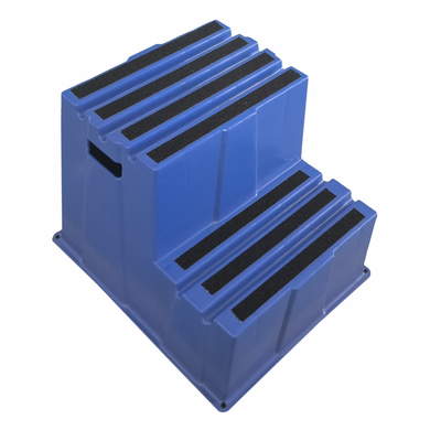 Scacchiere in plastica antidispido con pedane antidispidibili 2 step design leggero 14,25 pollici di profondità