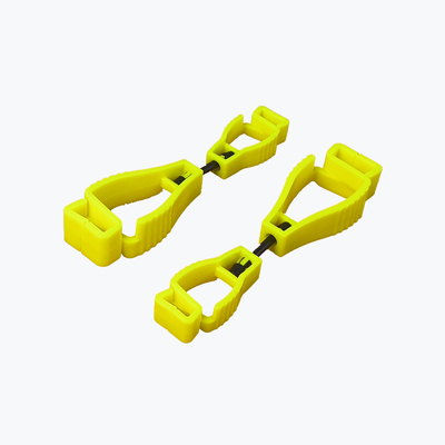 Clips per guanti di plastica personalizzati per aree di lavoro pulite