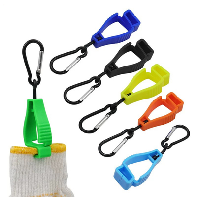 Clips per guanti di plastica Multicolore Logo personalizzato Clips di sicurezza per il lavoro di lavoro
