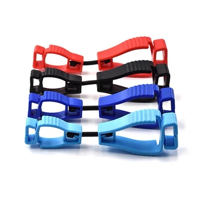 Guanti in plastica multicolore personalizzati
