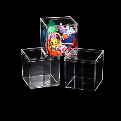 Colore personalizzato Forme personalizzate Scatola acrilica PS con imballaggio personalizzato