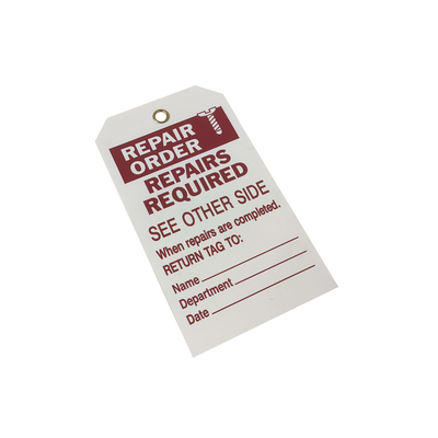 Tag di plastica personalizzata PVC Tag di blocco impermeabile