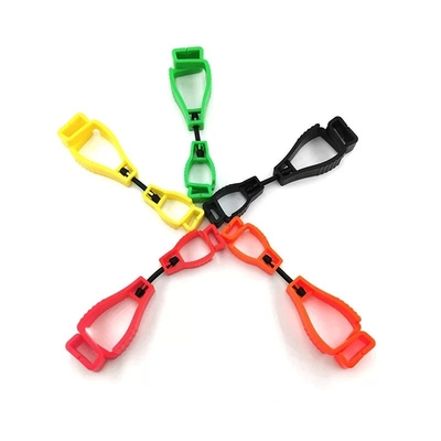 Al dettaglio porta guanti personalizzati clip colorato per le pinze dei guanti di sicurezza