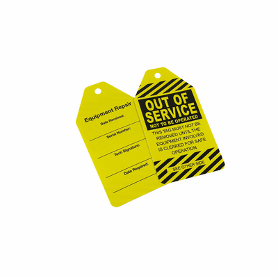 Tag tag di sicurezza di blocco di sicurezza di PVC