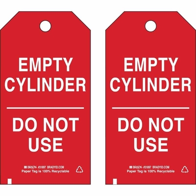Etichetta cilindrica Etichetta di sicurezza impermeabile in poliestere