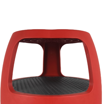500 libbre Capacità di plastica scaffale passo 37,5cm di larghezza con battistrada antiscivolo