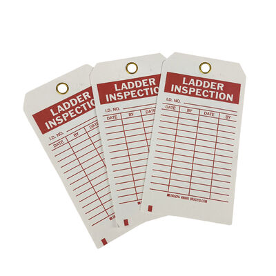 Etichetta di sicurezza in PVC in vinile personalizzata resistente all'acqua resistente alle lacrime resistente agli UV Risposta rapida per i prodotti di sicurezza