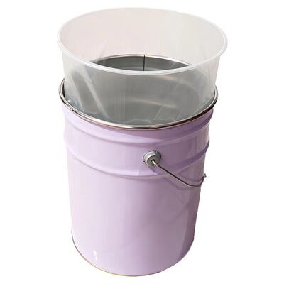 Hot Sale Custom Round Polyethylene Drum Liner per 20 Litri Bucket Pail Liner Bag per Verniciare Bucket