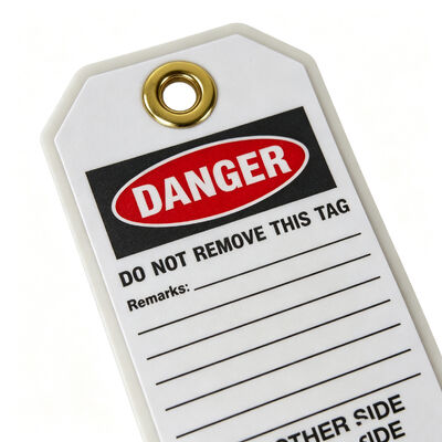 Tag di ispezione laminati resistenti alle lacrime - Loto Tag Lockout Tag Tag Tag per gli ambienti difficili