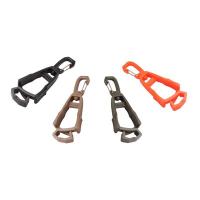 Clip per guanti in plastica resistente multicolore per uso multiuso come porta guanti o fermo