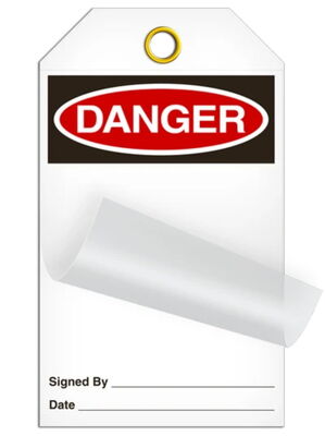 Logo stampato personalizzato auto-laminante peeling and stick tag PVC tag di blocco